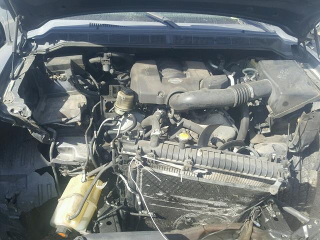 1N6AA06A45N514801 - 2005 NISSAN TITAN XE GRAY photo 7