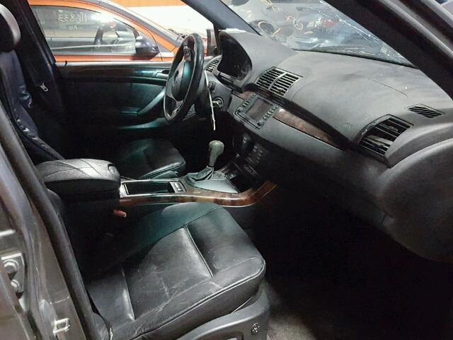 5UXFB535X5LV19392 - 2005 BMW X5 4.4I GRAY photo 5