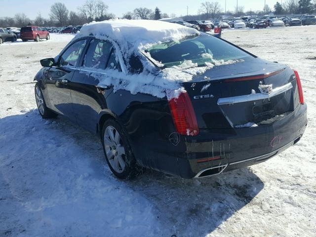 1G6AX5SS6G0184823 - 2016 CADILLAC CTS LUXURY BLACK photo 3