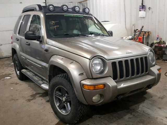 1J4GL38K93W607149 - 2003 JEEP LIBERTY RE TAN photo 1