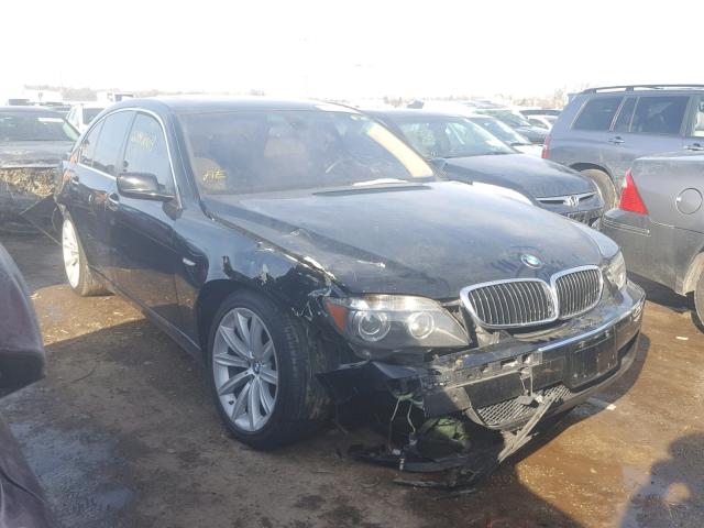 WBAHL83508DT13986 - 2008 BMW 7 SERIES BLACK photo 1