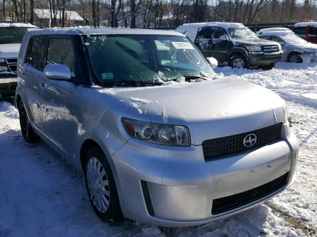 JTLKE50EX91085668 - 2009 TOYOTA SCION XB SILVER photo 1