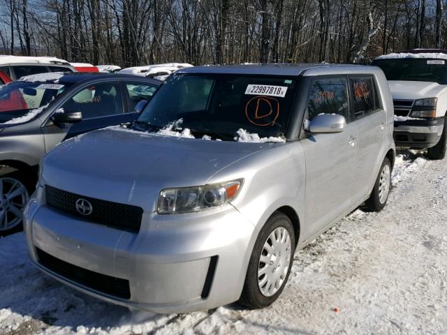JTLKE50EX91085668 - 2009 TOYOTA SCION XB 银色 照片 2