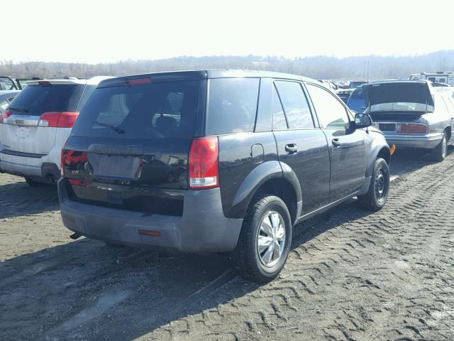 5GZCZ23D34S808929 - 2004 SATURN VUE BLACK photo 4