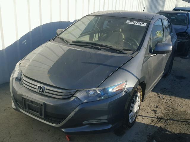 JHMZE2H36BS011609 - 2011 HONDA INSIGHT GRAY photo 2