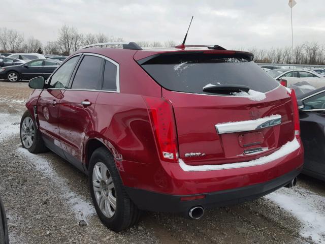 3GYFNDEY1BS550475 - 2011 CADILLAC SRX LUXURY RED photo 3