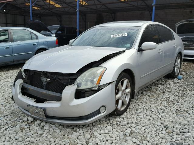 1N4BA41E35C831110 - 2005 NISSAN MAXIMA SE SILVER photo 2