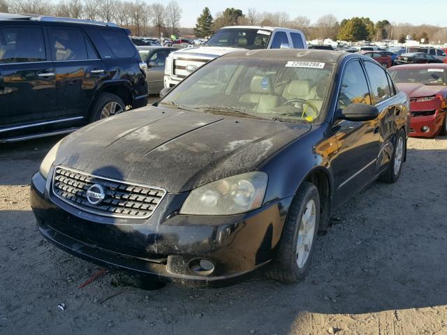 1N4AL11D05N446846 - 2005 NISSAN ALTIMA S BLACK photo 2