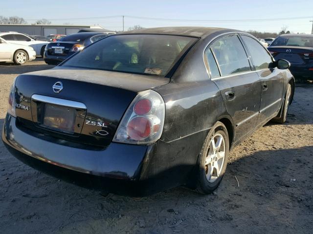 1N4AL11D05N446846 - 2005 NISSAN ALTIMA S BLACK photo 4