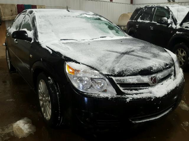 1G8ZV577X7F268340 - 2007 SATURN AURA XR BLACK photo 1