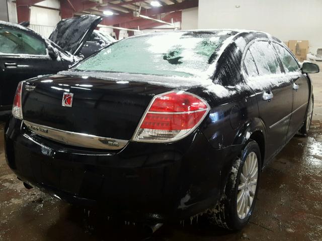 1G8ZV577X7F268340 - 2007 SATURN AURA XR BLACK photo 4