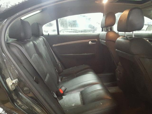 1G8ZV577X7F268340 - 2007 SATURN AURA XR BLACK photo 6