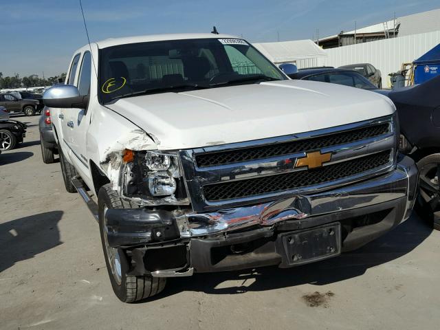 3GCPCSE04DG340425 - 2013 CHEVROLET SILVERADO WHITE photo 1