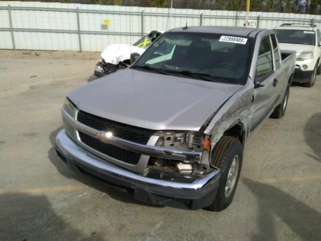 1GCCS19E488131957 - 2008 CHEVROLET COLORADO SILVER photo 2