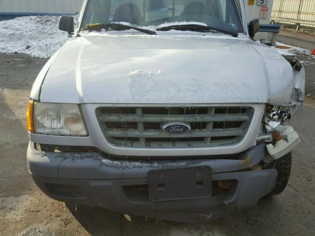 1FTYR10U82TA28664 - 2002 FORD RANGER SILVER photo 7