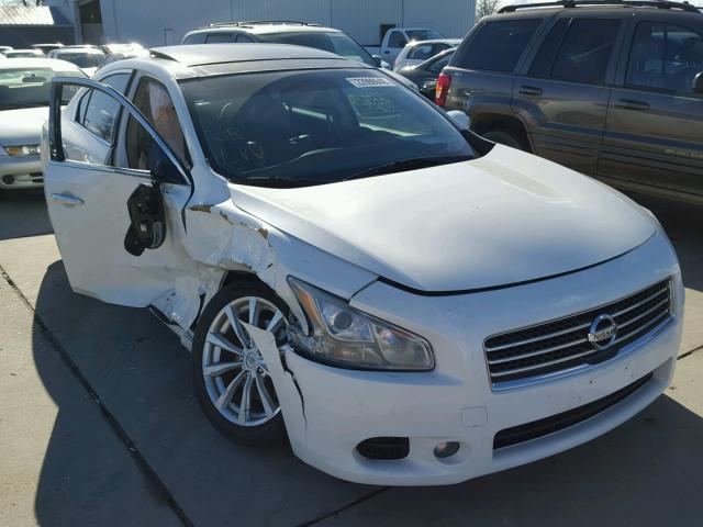 1N4AA5AP0AC827948 - 2010 NISSAN MAXIMA S WHITE photo 1