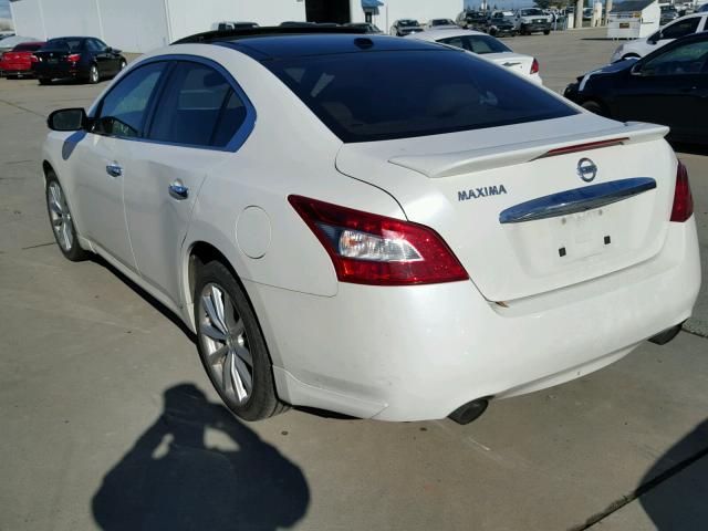 1N4AA5AP0AC827948 - 2010 NISSAN MAXIMA S WHITE photo 3