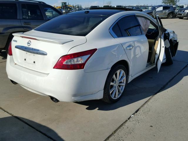 1N4AA5AP0AC827948 - 2010 NISSAN MAXIMA S WHITE photo 4