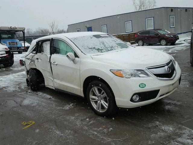 5J8TB4H5XFL029058 - 2015 ACURA RDX TECHNO WHITE photo 1