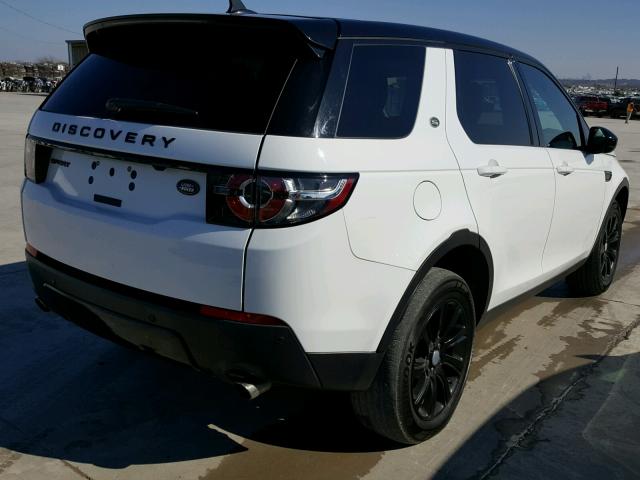 SALCP2BG4GH573650 - 2016 LAND ROVER DISCOVERY WHITE photo 4