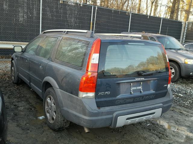 YV1SZ592751179553 - 2005 VOLVO XC70 BLUE photo 3