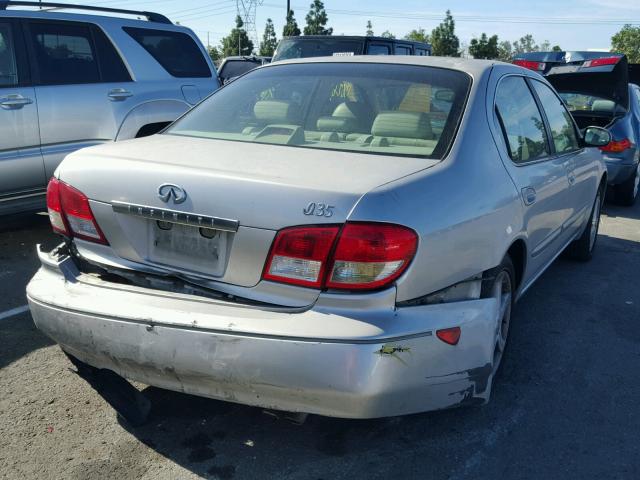 JNKDA31A82T006720 - 2002 INFINITI I35 SILVER photo 4