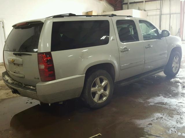 1GNUKKE33AR221056 - 2010 CHEVROLET SUBURBAN K SILVER photo 4