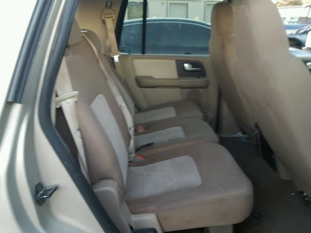 1FMRU15W94LA05115 - 2004 FORD EXPEDITION BEIGE photo 6