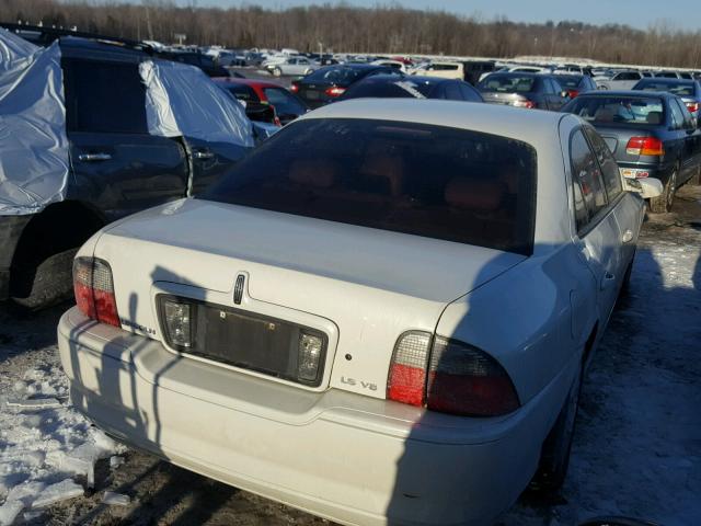 1LNFM87A46Y614616 - 2006 LINCOLN LS WHITE photo 4