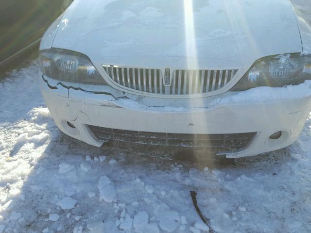 1LNFM87A46Y614616 - 2006 LINCOLN LS WHITE photo 9