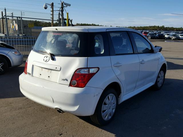 JTKKT624660143796 - 2006 SCION XA WHITE photo 4