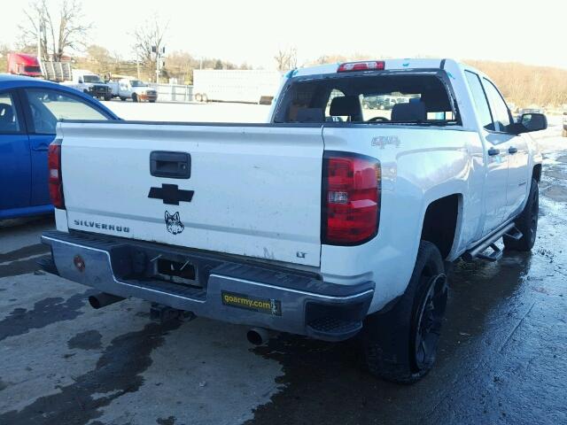 1GCVKREC5EZ315631 - 2014 CHEVROLET SILVERADO WHITE photo 4