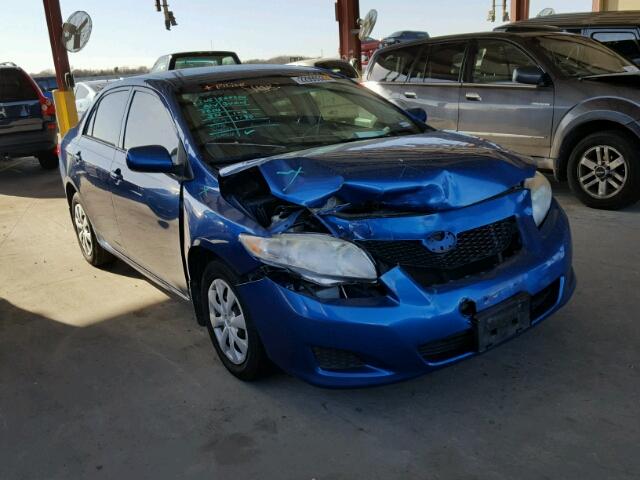 1NXBU40E89Z100431 - 2009 TOYOTA COROLLA BA BLUE photo 1