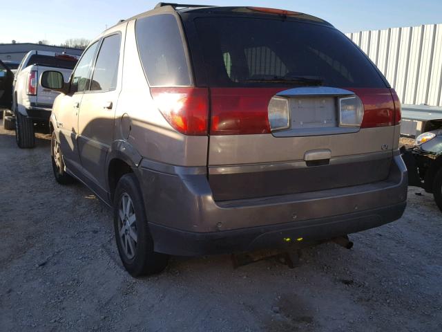 3G5DA03E83S587848 - 2003 BUICK RENDEZVOUS TAN photo 3