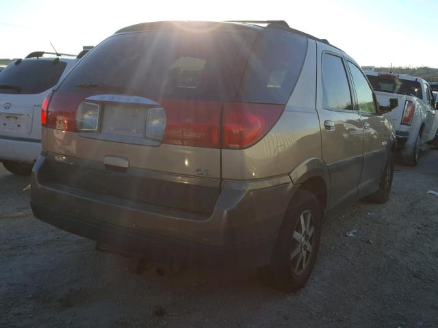 3G5DA03E83S587848 - 2003 BUICK RENDEZVOUS TAN photo 4