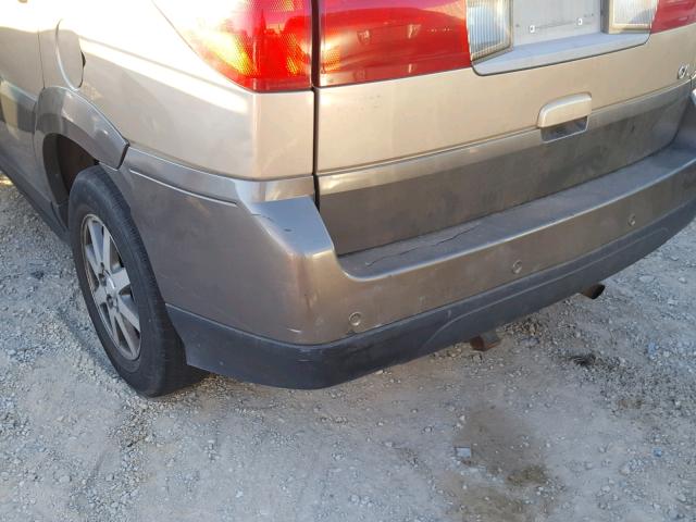 3G5DA03E83S587848 - 2003 BUICK RENDEZVOUS TAN photo 9