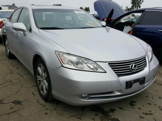 JTHBJ46G782256491 - 2008 LEXUS ES 350 SILVER photo 1