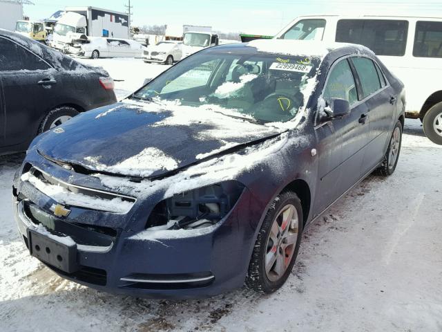 1G1ZH57B084205304 - 2008 CHEVROLET MALIBU 1LT 蓝色 照片 2