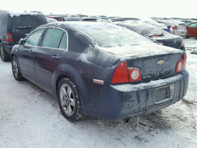 1G1ZH57B084205304 - 2008 CHEVROLET MALIBU 1LT 蓝色 照片 3