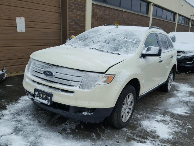 2FMDK36C68BB28893 - 2008 FORD EDGE SE WHITE photo 2