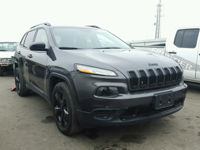 1C4PJMAB3HW515800 - 2017 JEEP CHEROKEE S CHARCOAL photo 1