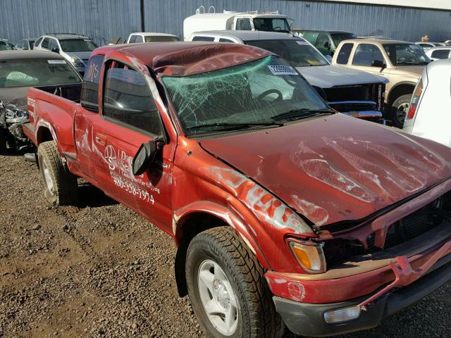 5TEWN72N23Z252950 - 2003 TOYOTA TACOMA XTR RED photo 9