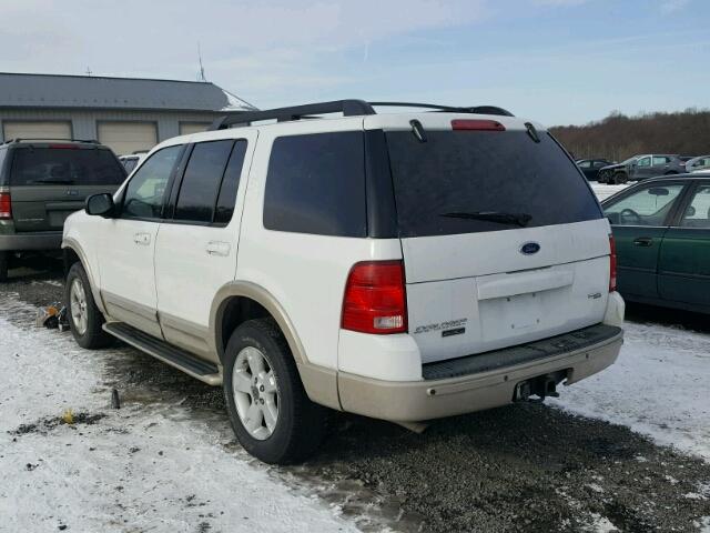 1FMDU74K45UA86080 - 2005 FORD EXPLORER E WHITE photo 3