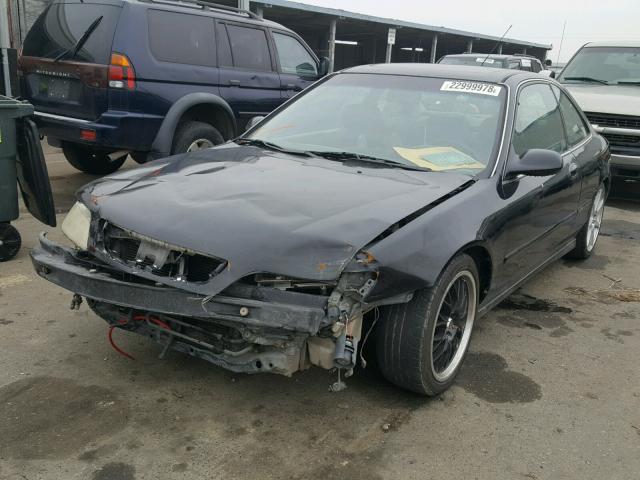 19UYA1257VL024415 - 1997 ACURA 2.2CL BLACK photo 2