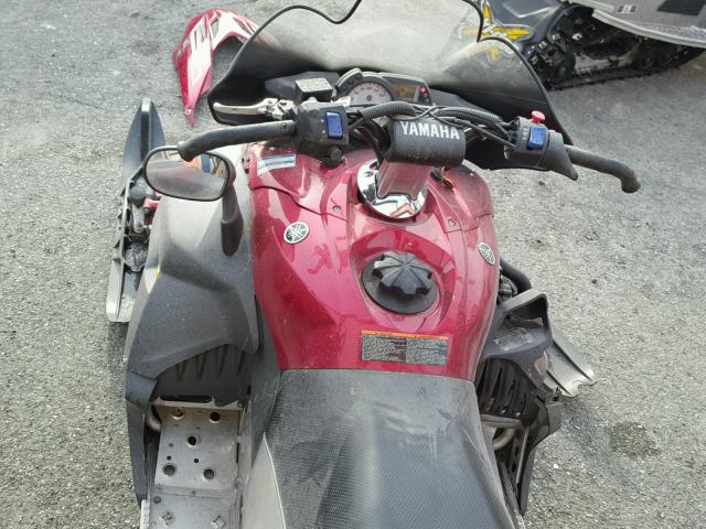 JYE8FT00X9A009129 - 2009 MAHINDRA AND MAHINDRA SNOWMOBILE RED photo 5