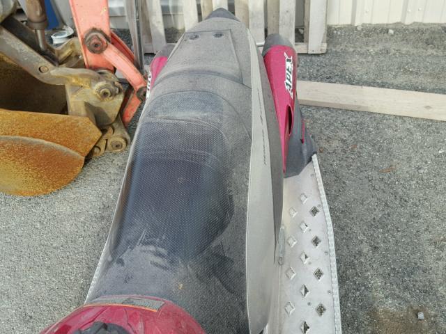 JYE8FT00X9A009129 - 2009 MAHINDRA AND MAHINDRA SNOWMOBILE RED photo 6