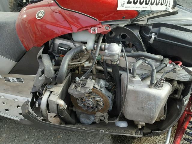 JYE8FT00X9A009129 - 2009 MAHINDRA AND MAHINDRA SNOWMOBILE RED photo 7