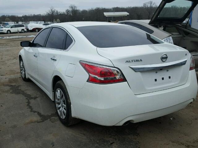 1N4AL3AP9FN882151 - 2015 NISSAN ALTIMA 2.5 WHITE photo 3