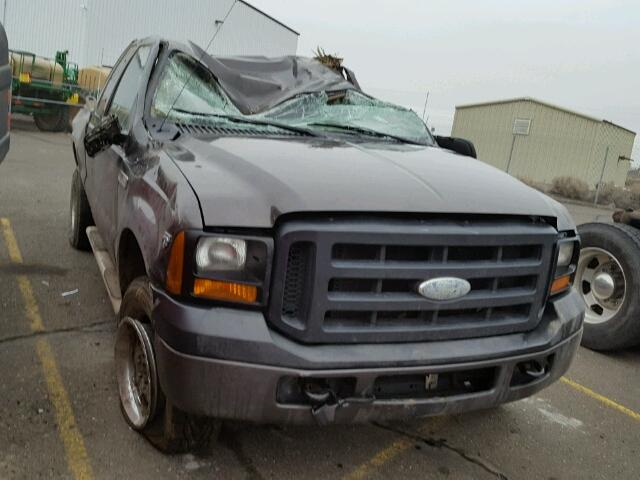 1FTWX31Y76ED89646 - 2006 FORD F350 SRW S BROWN photo 1