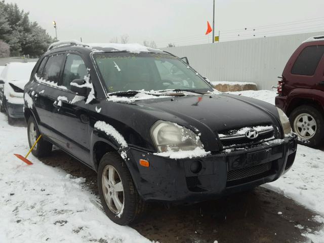 KM8JM12B75U083323 - 2005 HYUNDAI TUCSON GL BLACK photo 1